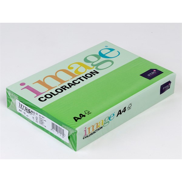 Forårs Grøn Kopipapir. 80G/ 500 Ark.